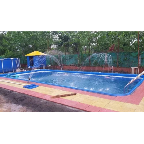 3.7 Feet Frp Swimming Pool - Color: Blue