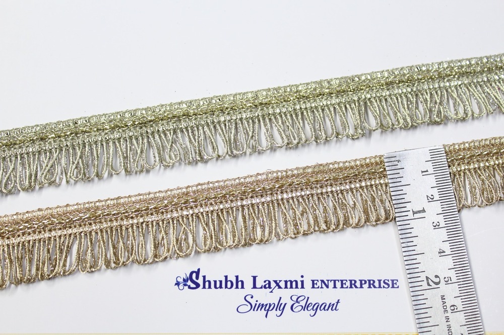 Fancy Fringe Laces - Color: Golden Shade