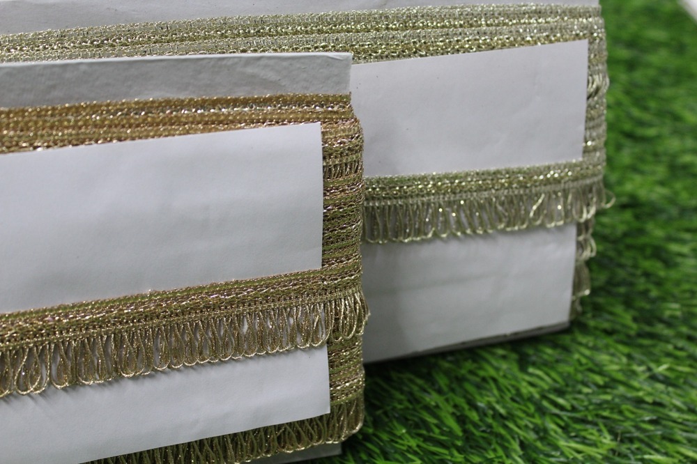 Fancy Fringe Laces - Color: Golden Shade