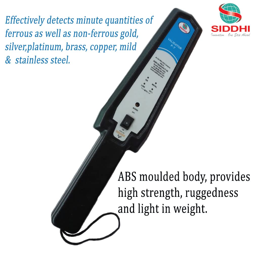 HAND HELD VETERINARY METAL DETECTOR