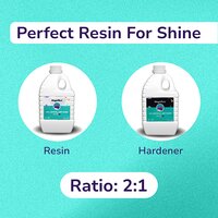 12H Crystal Art Resin Hardener Set