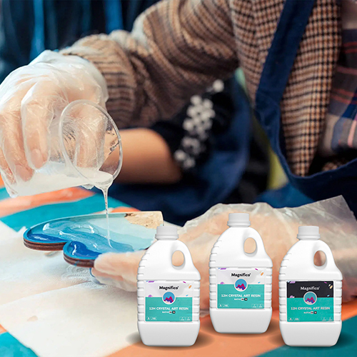 12h Crystal Art Resin Hardener Set - Application: Industrial