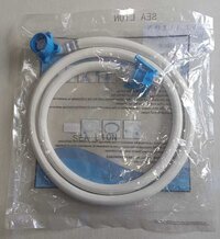 Pvc Washing Machine Inlet Hose Water Pipe - 2 Meter Flexible Pvc Construction , Universal Water Inlet With Tap Adaptor For Top & Front Load