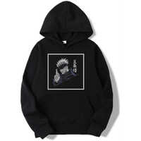 Mens Zipper Hoodies - Color: Black
