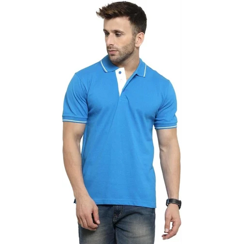 Mens Cotton Polo T Shirt