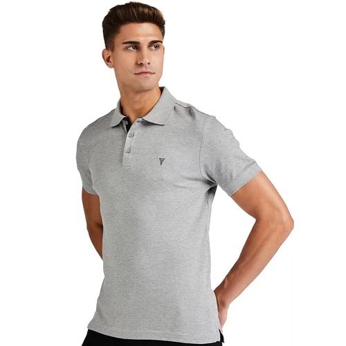 Mens Plain Cotton Collar T-Shirts