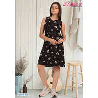 A Line Floral Dress Top