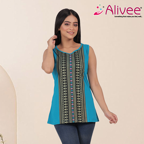 Crew Neck Graphic Tank Top - Color: Different Available