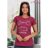 Crew Neck Graphic T-Shirt