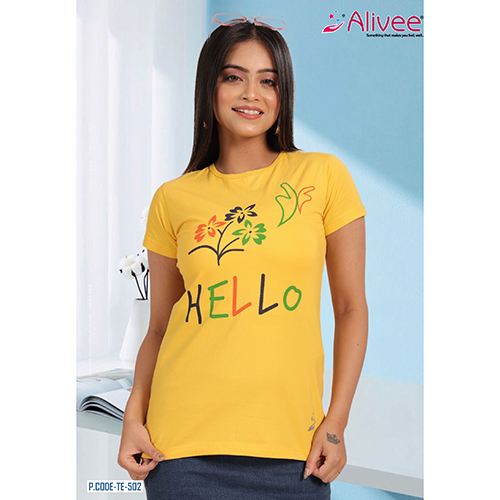 Crew Neck Graphic T-Shirt