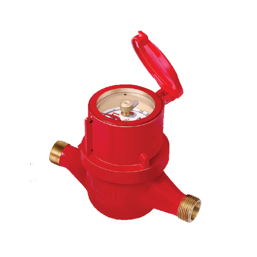 Kranti Kbh Hot Water Flow Meter - Color: Red