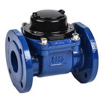 Kranti Woltman Type Cold Water Flow Meter - Color: Blue