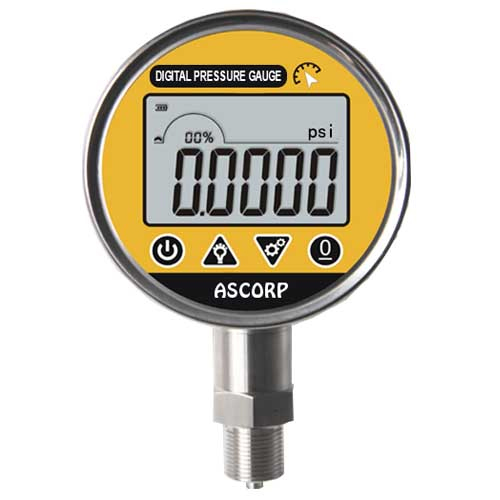 ASCORP ASP-100G Digital Master Stainless Steel Pressure Gauge