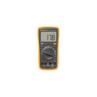 Fluke 17b+ Digital Multimeter - Durable Abs Plastic, Standard Size, Digital Display, 50-60 Hertz Frequency, Battery Powered | Industrial Usage