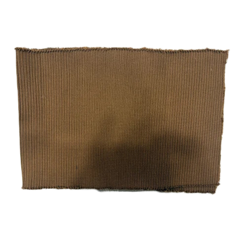 2X1 Polyester Lycra Rib Fabric