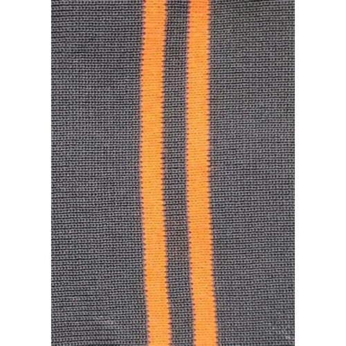 Spun Polyester Lycra Knitted Rib Fabric