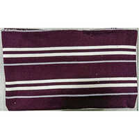 Spun Polyester Lycra Knitted Rib Fabric