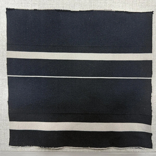 Double Tipping Polyester Rib Knitted Fabric
