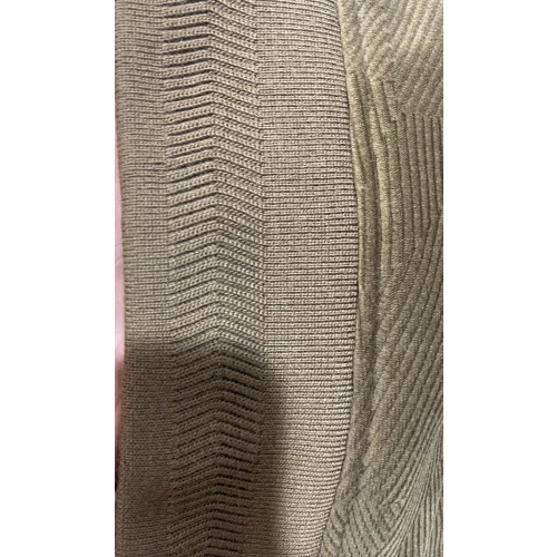 Jacquard Polyester Rib Knitted Fabric