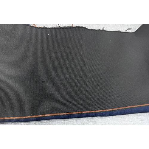 Rib Knit Plain Polyester Fabric