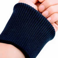 Double Tipping Cotton Rib Knitted Fabric