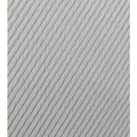 Grey Cotton Rib Knitted Fabric