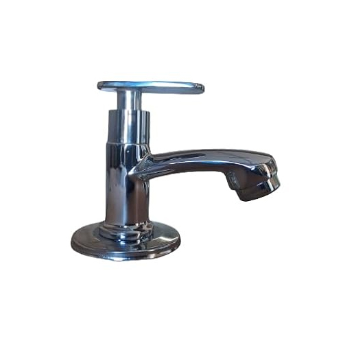 Chrome Plate Pillar Cock - Color: As Per Requirement