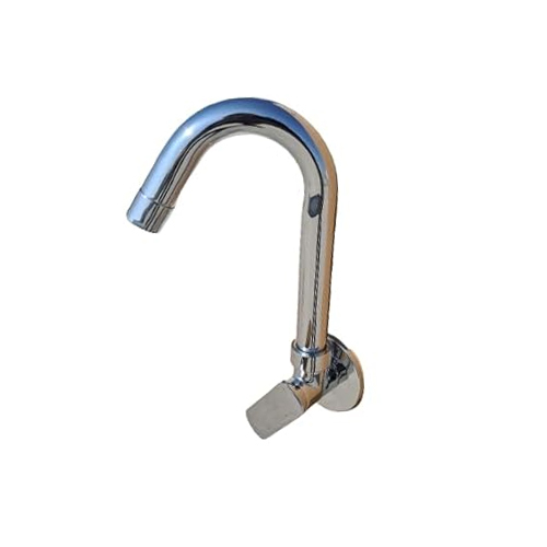 Sink Cock With Free Flange And Ptfe Tape - Color: As Per Requirement