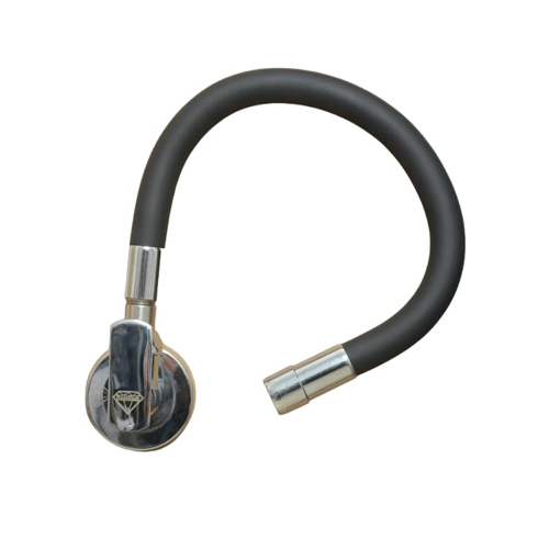 360 Degree Single Flow Pattern Brass Sink Cock - Color: As Per Requirement