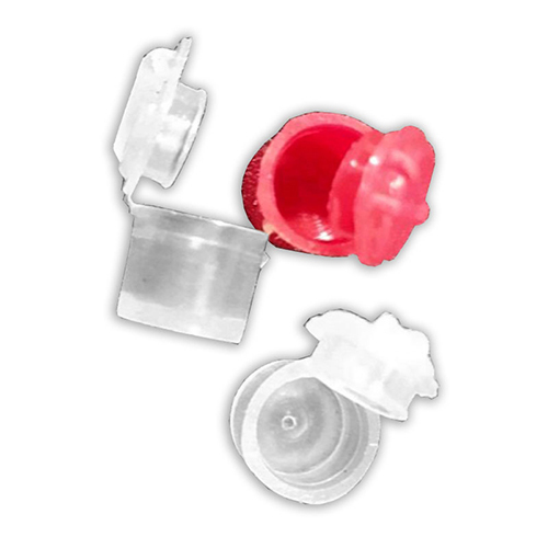 Trash Can with Flip Top Cap