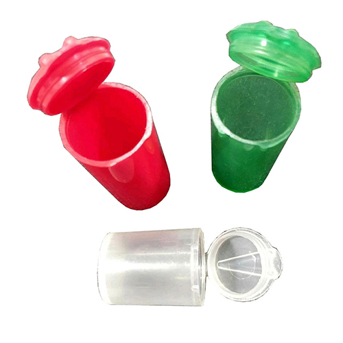 Trash Can with Flip Top Cap