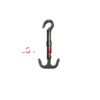 5 Inch Brass Jhula Kadi Anchor Hook - Design: Standard