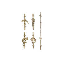 531a Brass Toy Jhoola Kadi - Color: Antique