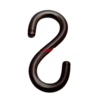 Brass Swing Chain S Hook - Design: Standard