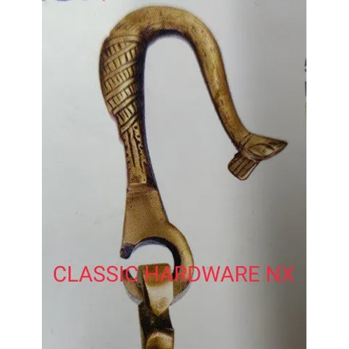532 Brass Mayur S Hook - Design: Standard