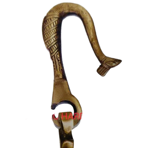 532 Brass Mayur S Hook - Design: Standard