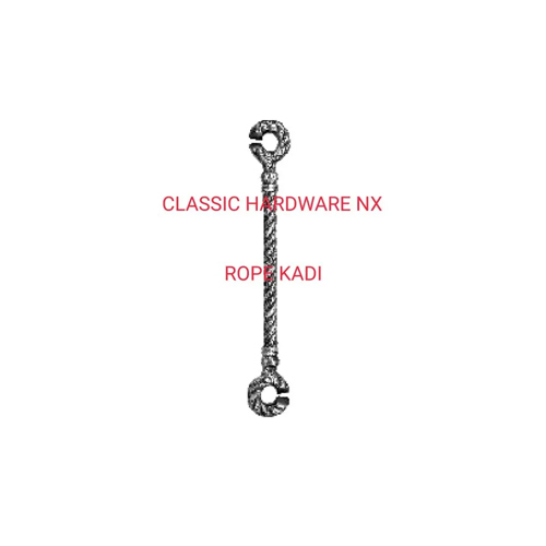 12 Inch Brass Julla Rope Kadi