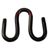 519 Brass W Hook - Color: Silver