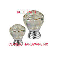 Rose Crystal knob