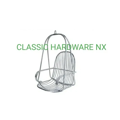 Ss Single Seater Swing - Color: Silver