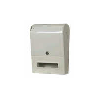 Metal Ivory Letterbox - Features: Rust Proof