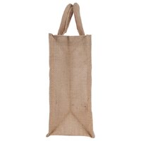 Eco-Friendly Jute Gift Bag with Floral Print & Transparent Window  12