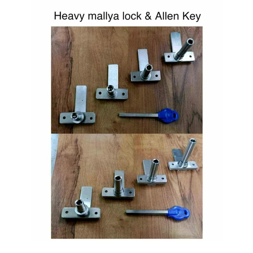 SS Door Lock With Allen Key