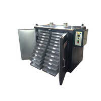 Plastic Tray Drying Oven - Material: Stainless Steel