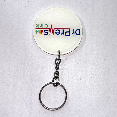 Round Promotional Keychain