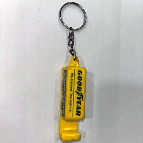 Plastic keychain