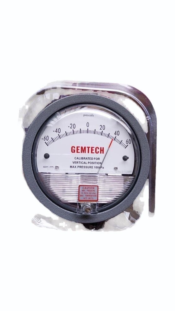Gemtech Differential Pressure Gauge In Belagola Industrial Area - Accuracy: 2% (-Ha Model 1) Of Fs (3% (-Ha 1.5%) On -0