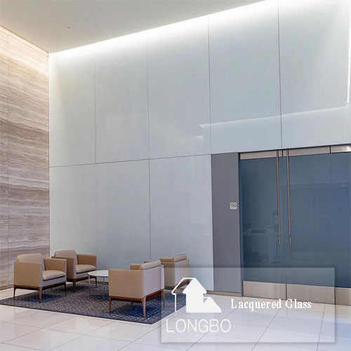 Lacquered GlassIvory White Wholesales Back Painted Glass