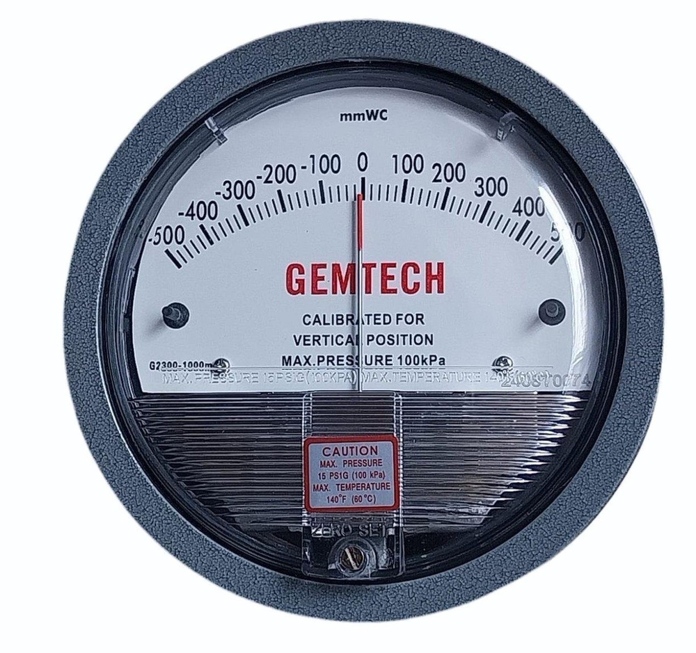 GEMTECH DIFFERENTIAL PRESSURE GAUGE IN Belagola Industrial Area Mysore India