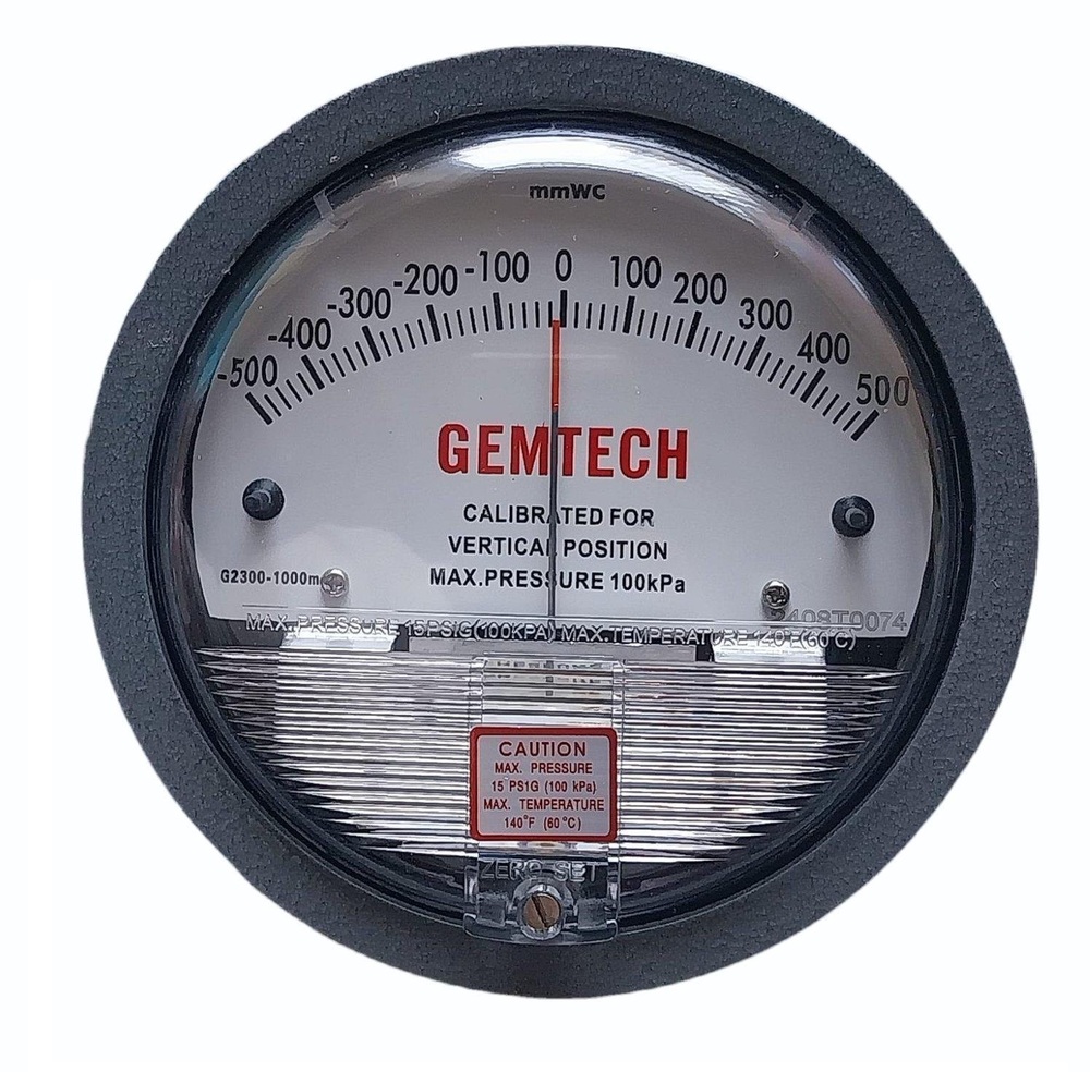GEMTECH DIFFERENTIAL PRESSURE GAUGE IN Belagola Industrial Area Mysore India